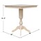 International Concepts 36 in. x 36 in. Square Top Pedestal Table - 41.9 in.H K-3636TP-11P-2 - alternate 4